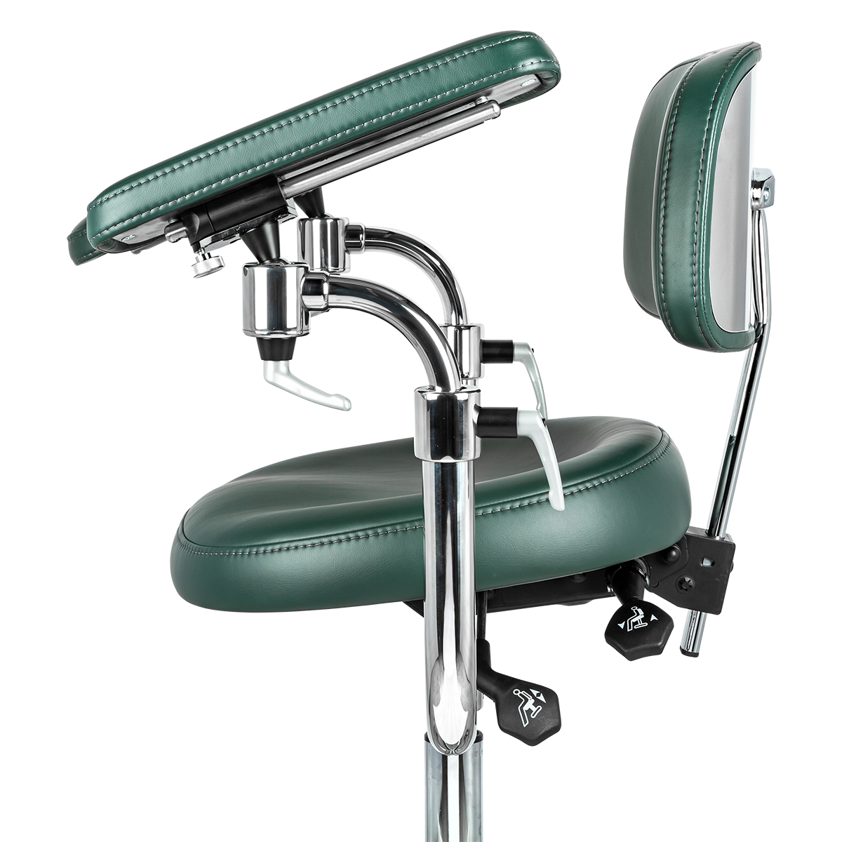 Стул микроскописта Mercury ELITE, мятный зеленый