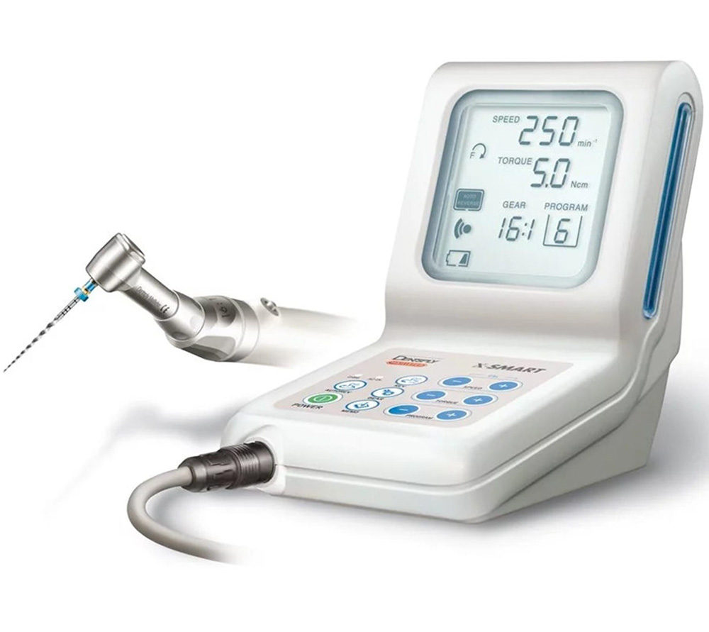 Dentsply Maillefer X-Smart эндодонтический мотор в комплекте с наконечником и редукционной головкой