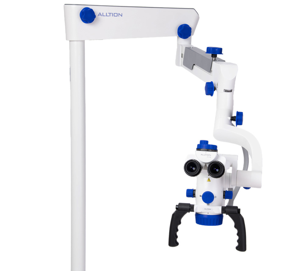 ALLTION AM-5000VF стоматологический микроскоп с вариоскопом и флуоресцентным режимом