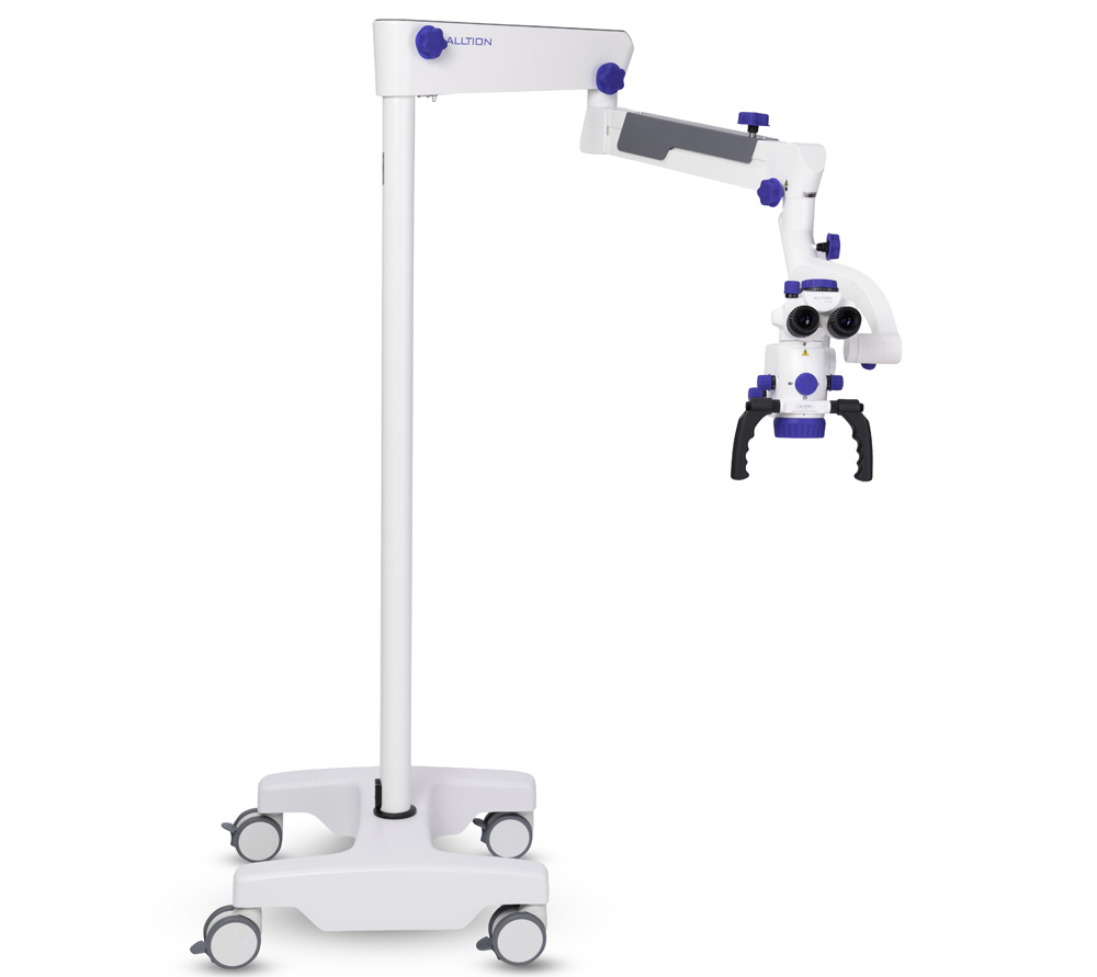 ALLTION AM-5000VF стоматологический микроскоп с вариоскопом и флуоресцентным режимом