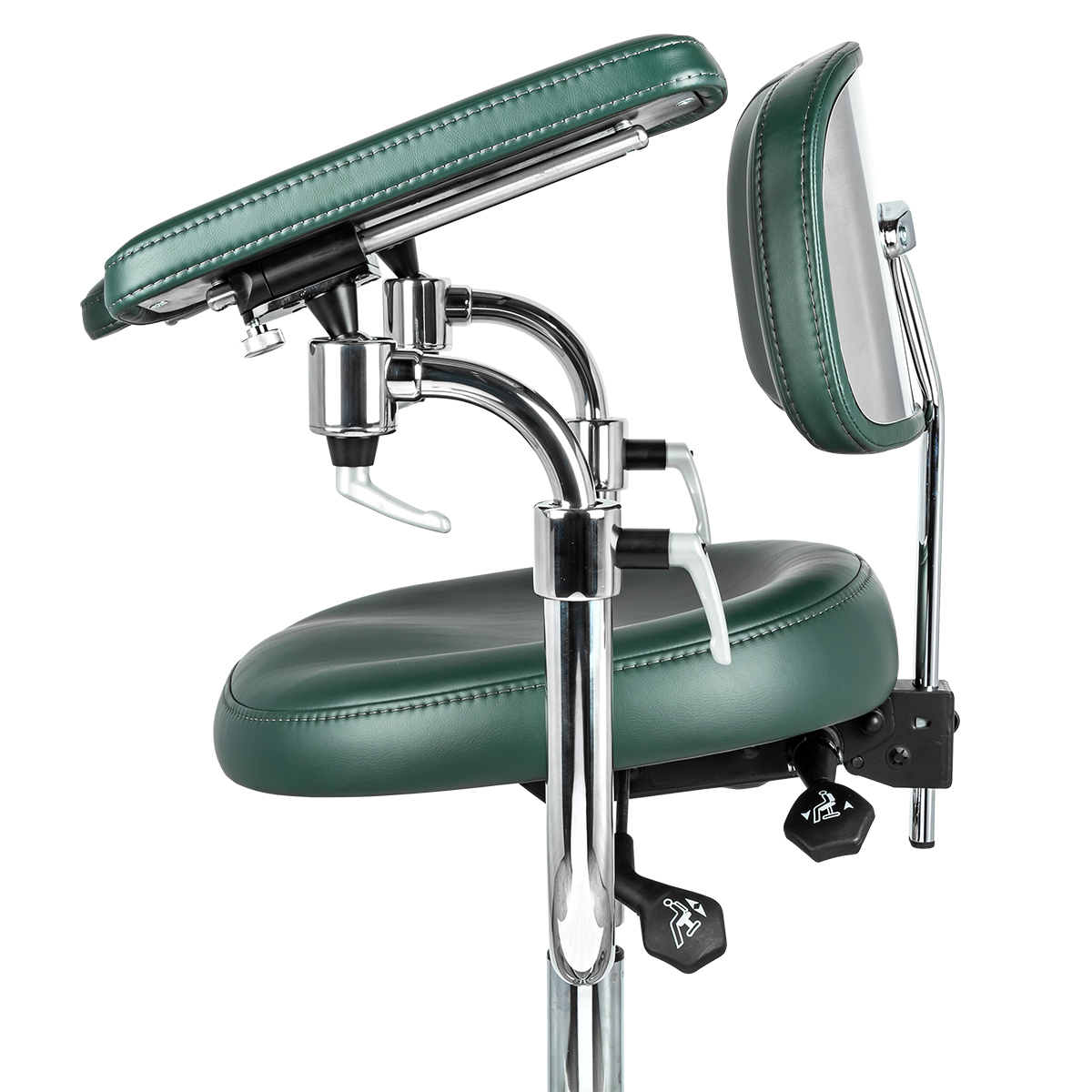 Стул микроскописта Mercury ELITE, мятный зеленый