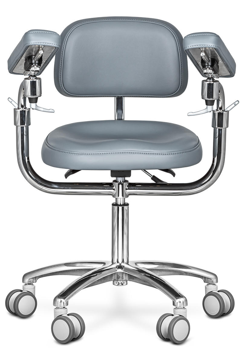 Стул микроскописта Mercury ELITE, мятный зеленый