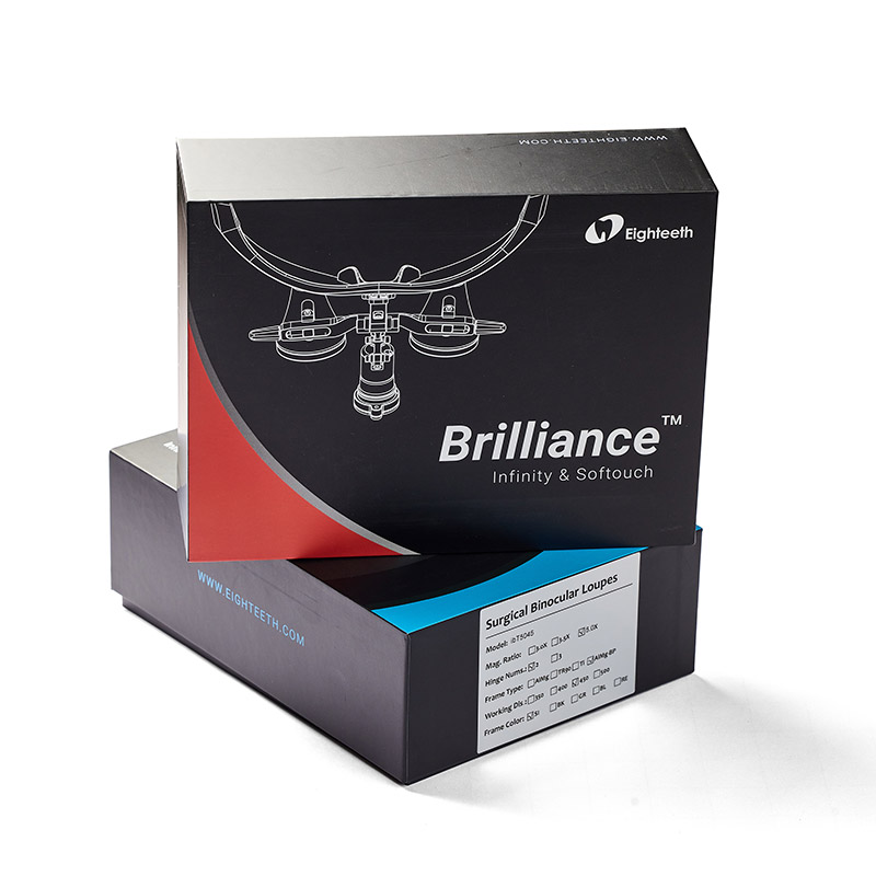 Бинокулярные лупы Brilliance 3.5 Silver Business Frame