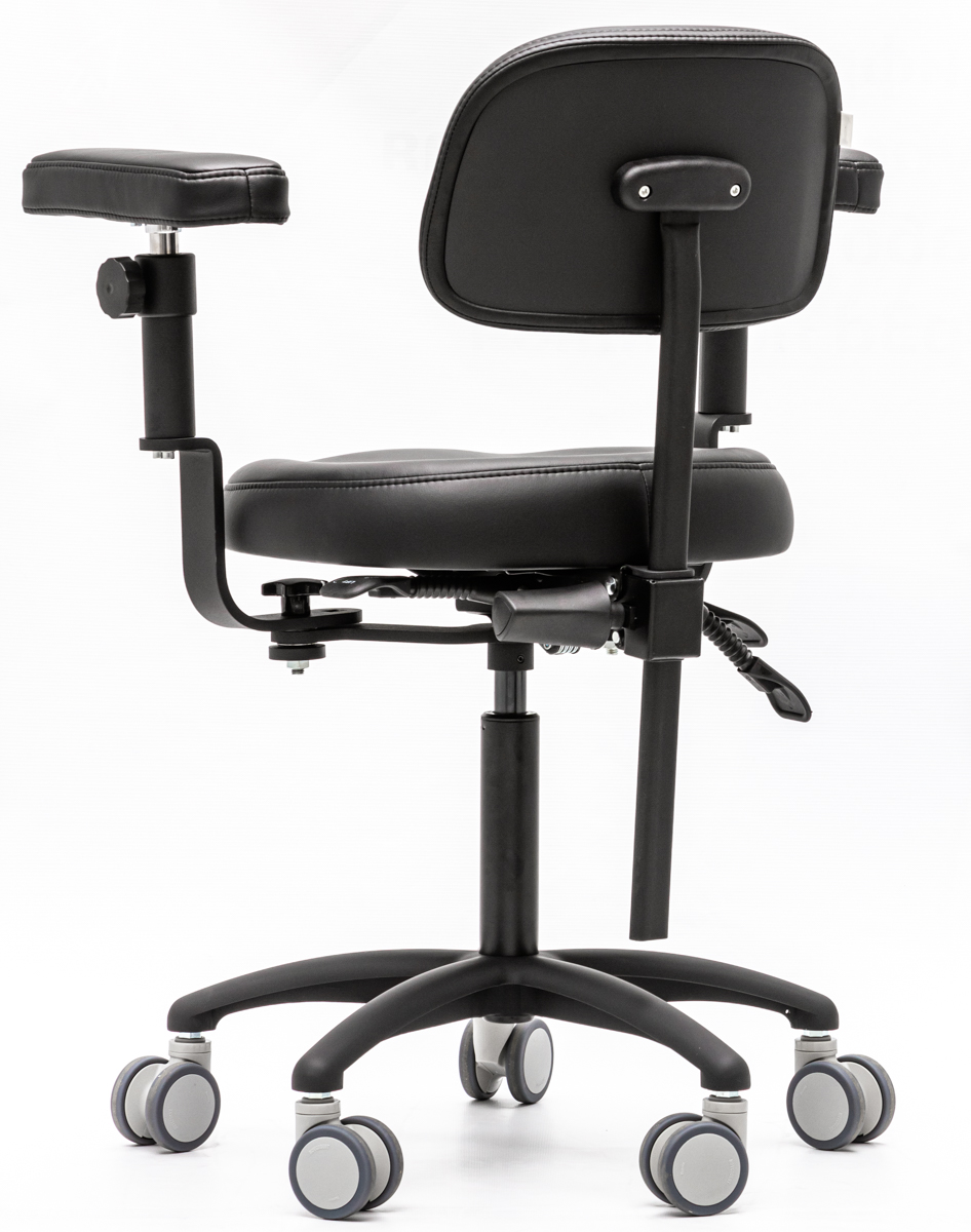 Стул микроскописта Mercury STANDART Black, HX001-36