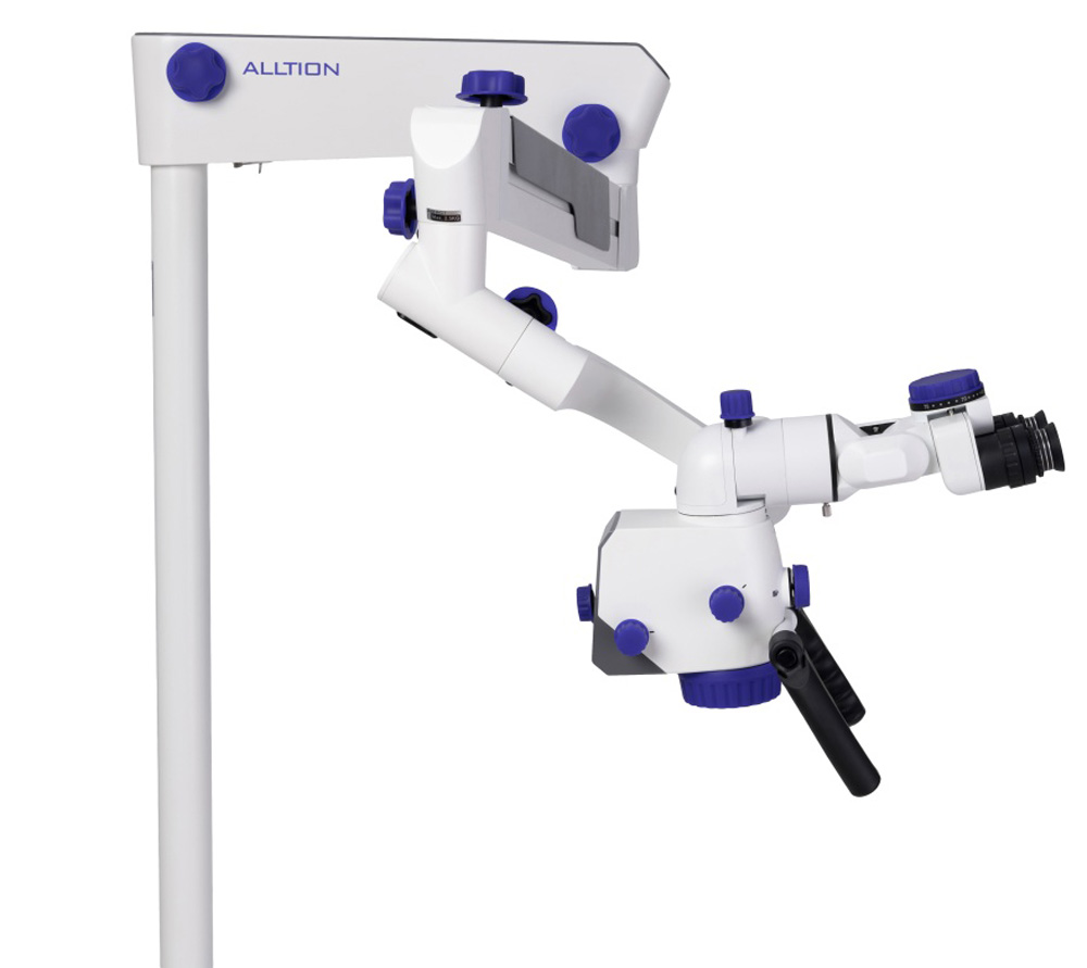 ALLTION AM-5000VF стоматологический микроскоп с вариоскопом и флуоресцентным режимом