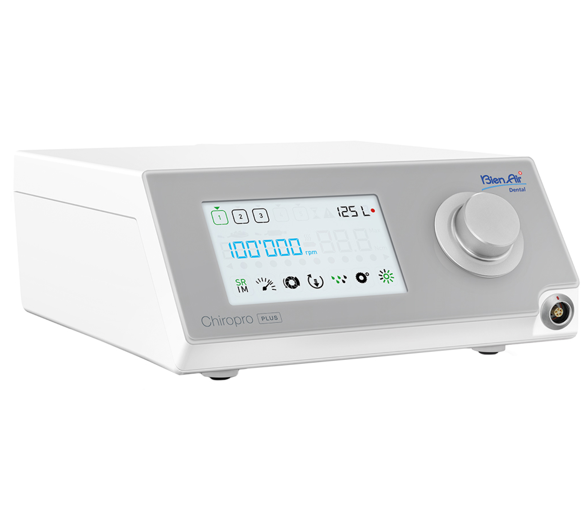 Bien-Air Chiropro Plus 3rd Gen физиодиспенсер, с угловым наконечником Micro-Series CA 20:1 L, с подсветкой