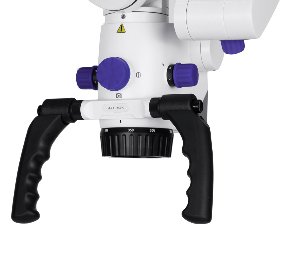 ALLTION AM-5000VF стоматологический микроскоп с вариоскопом и флуоресцентным режимом